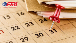 date calendar deadline